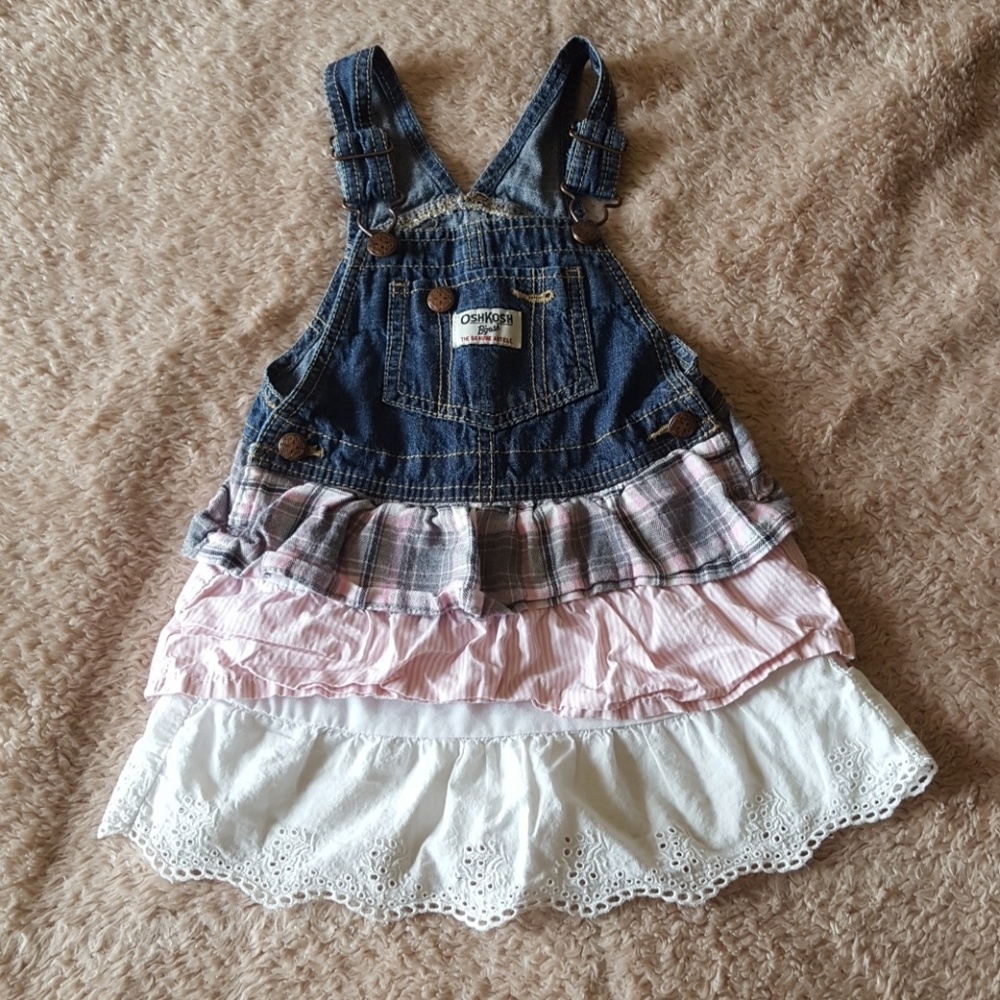 Girls 3t oshkosh jumper skirt